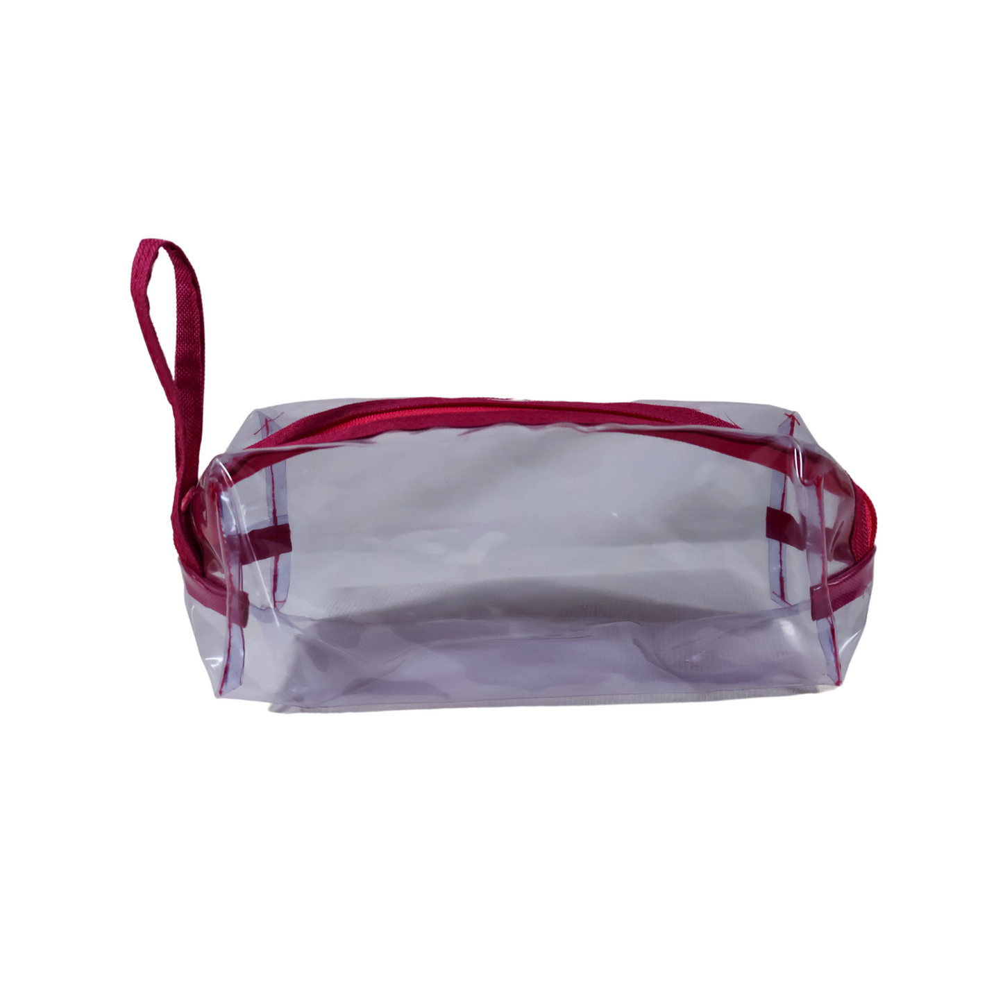 Lapicera Transparente Reforzada – Fucsia