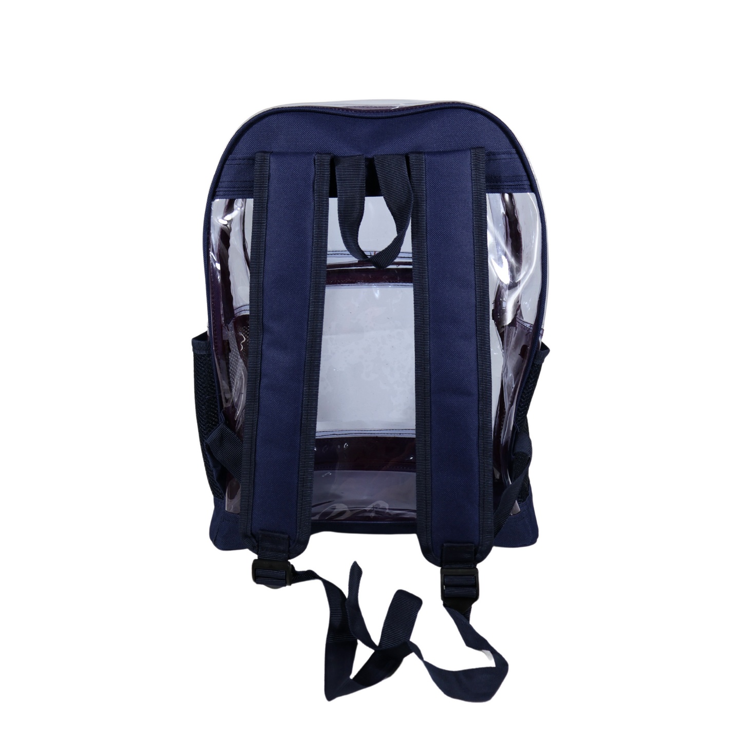 Mochila Transparente Jumbo Reforzada - Azul Marino
