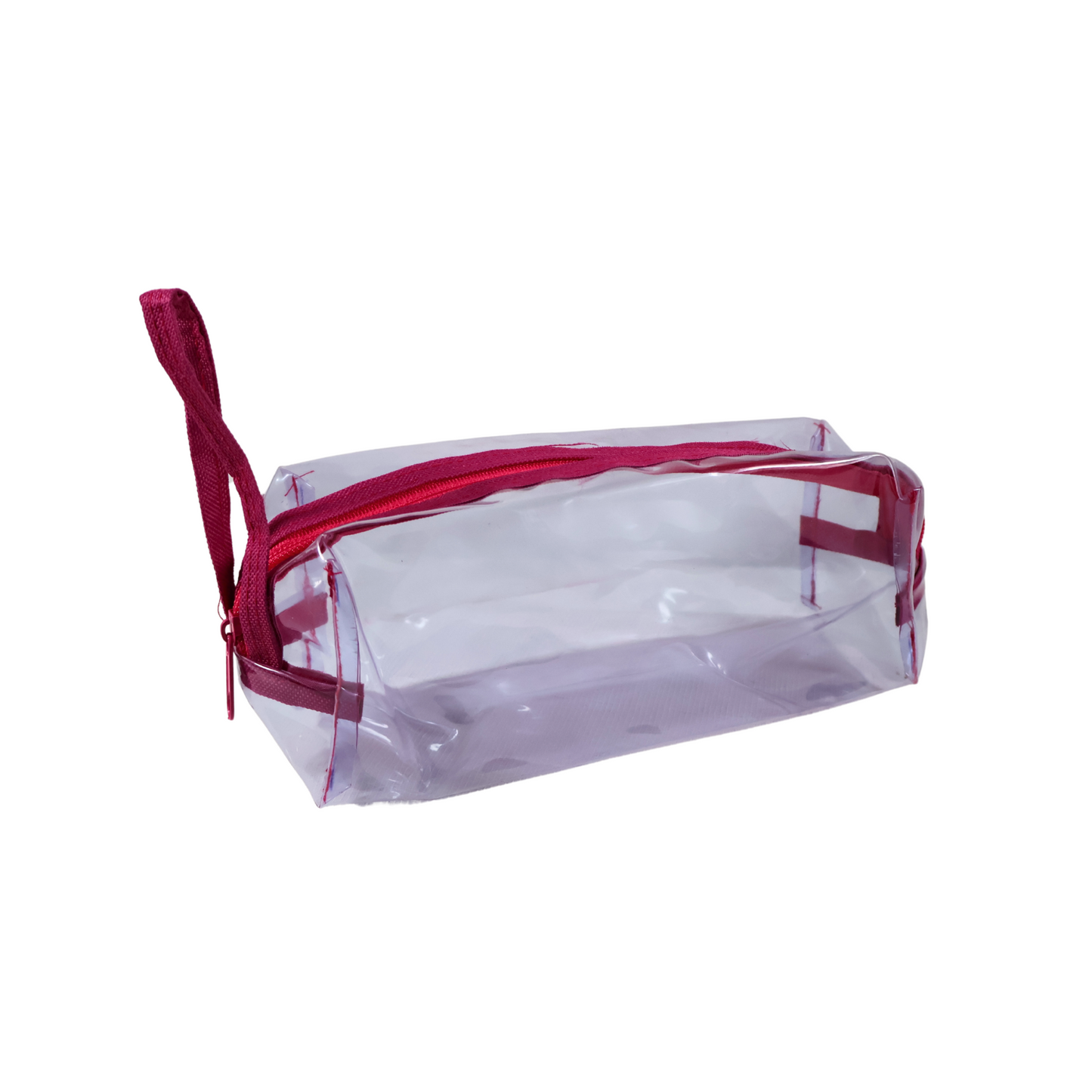 Lapicera Transparente Reforzada – Fucsia