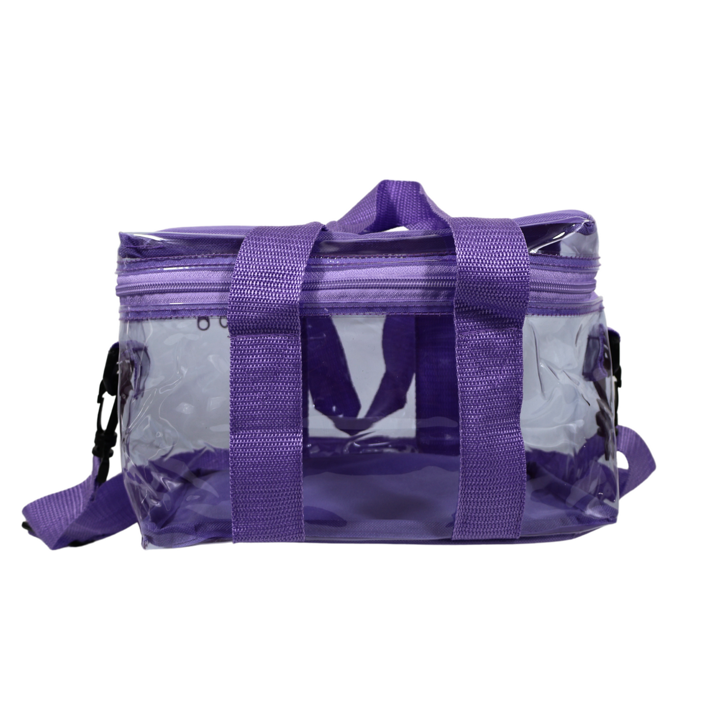 Lonchera Transparente Reforzada – Lila