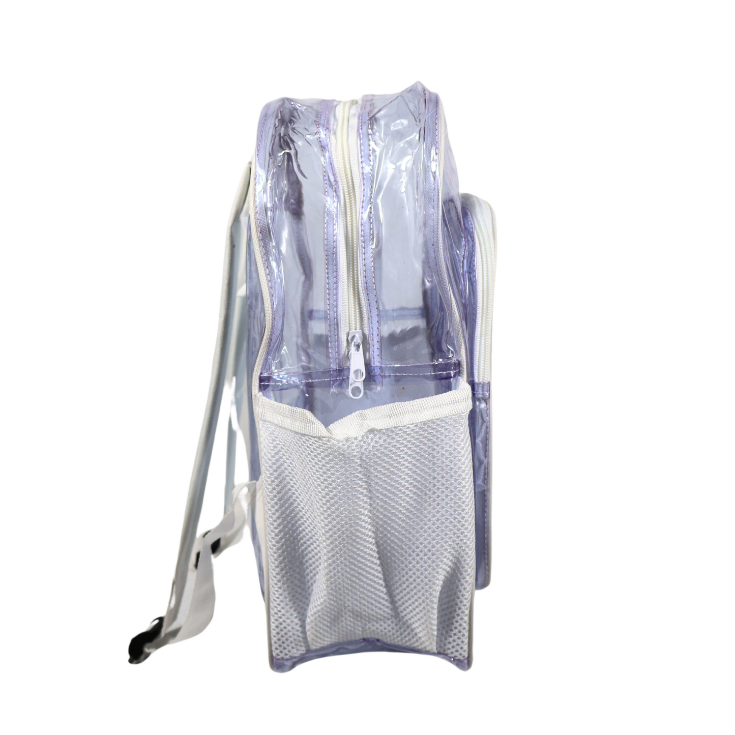 Mochila Transparente Modelo Mediano - Blanco