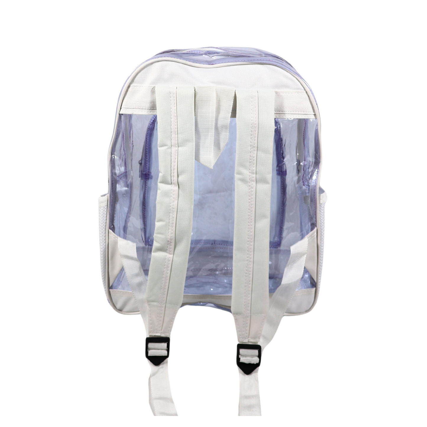 Mochila Transparente Modelo Mediano - Blanco
