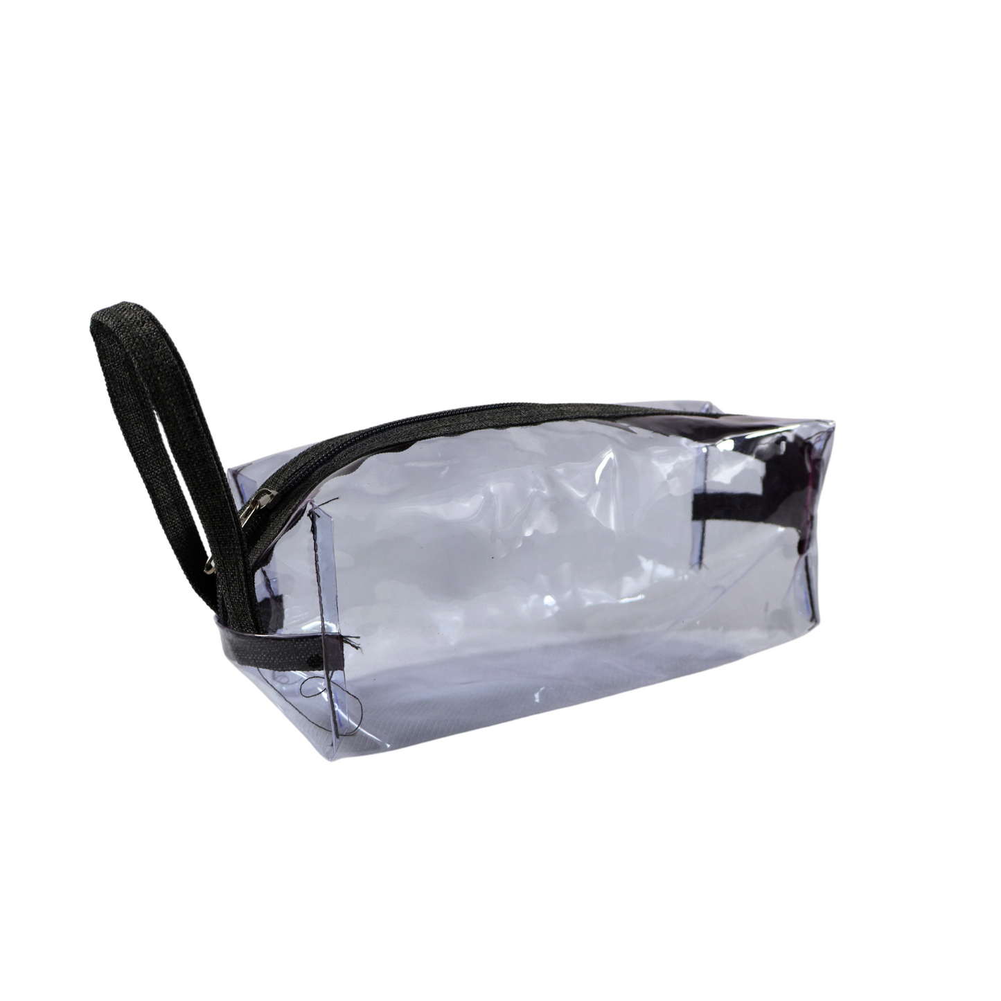 Lapicera Transparente Reforzada – Gris