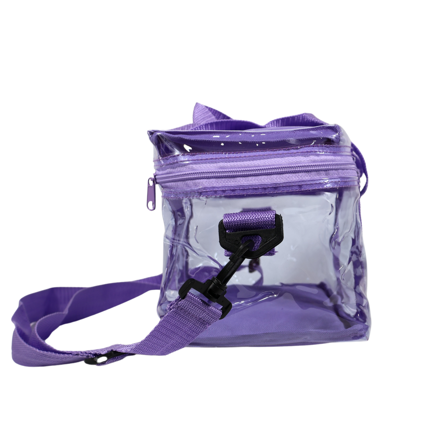 Lonchera Transparente Reforzada – Lila