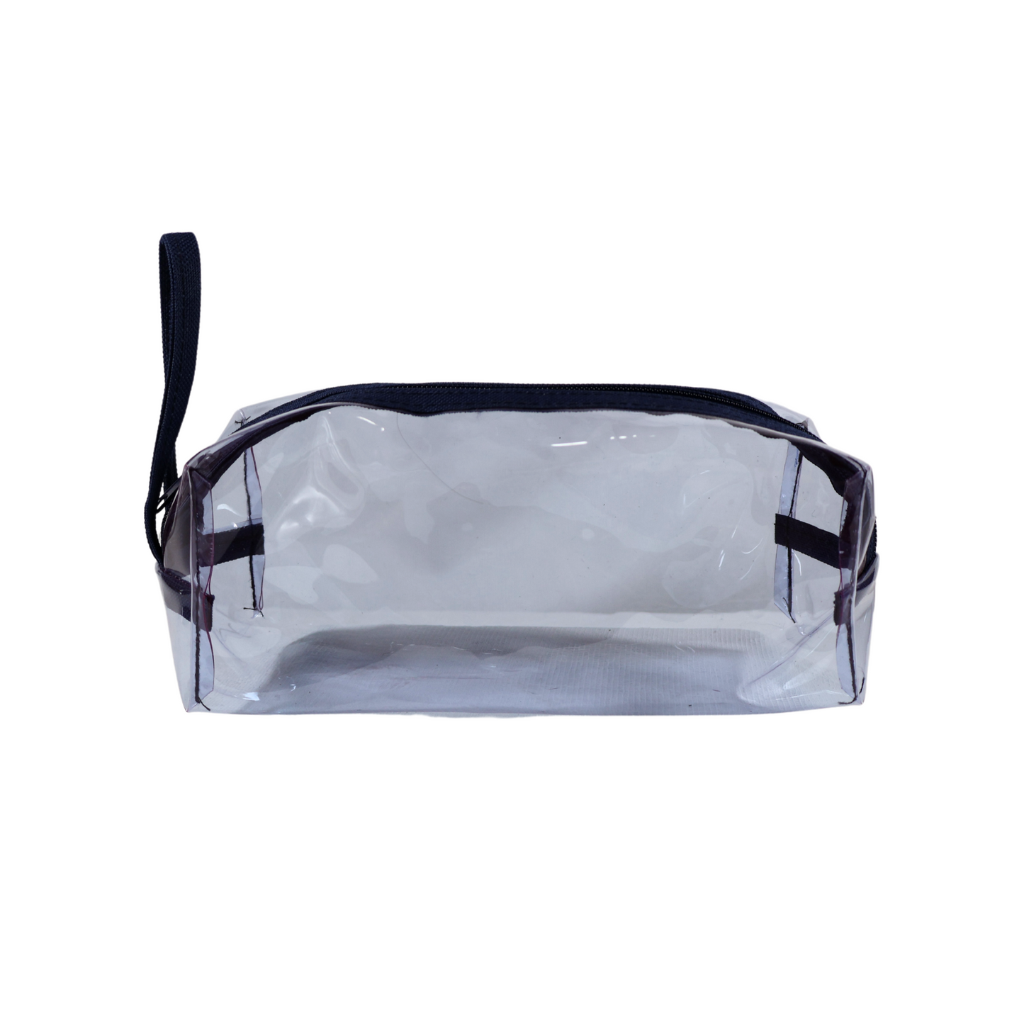 Lapicera Transparente Reforzada – Azul Marino