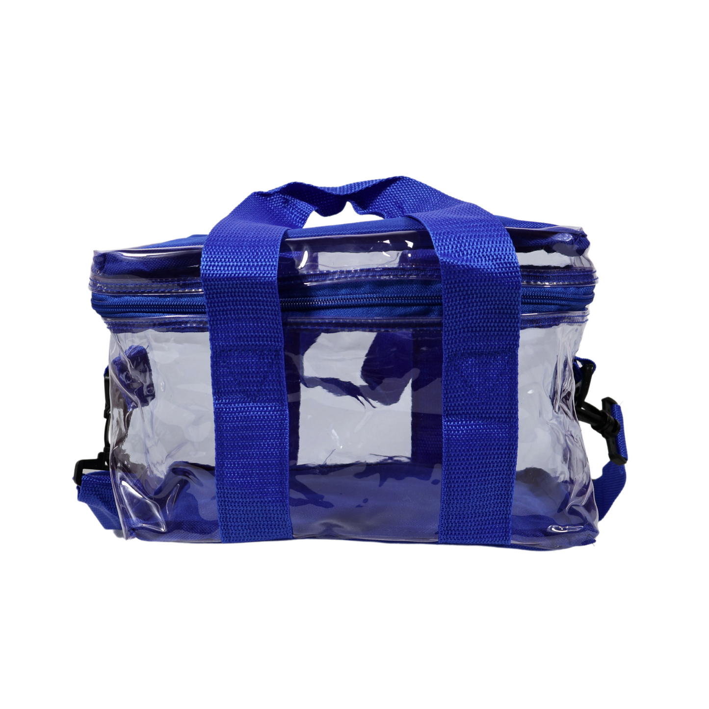 Lonchera Transparente Reforzada – Azul Marino