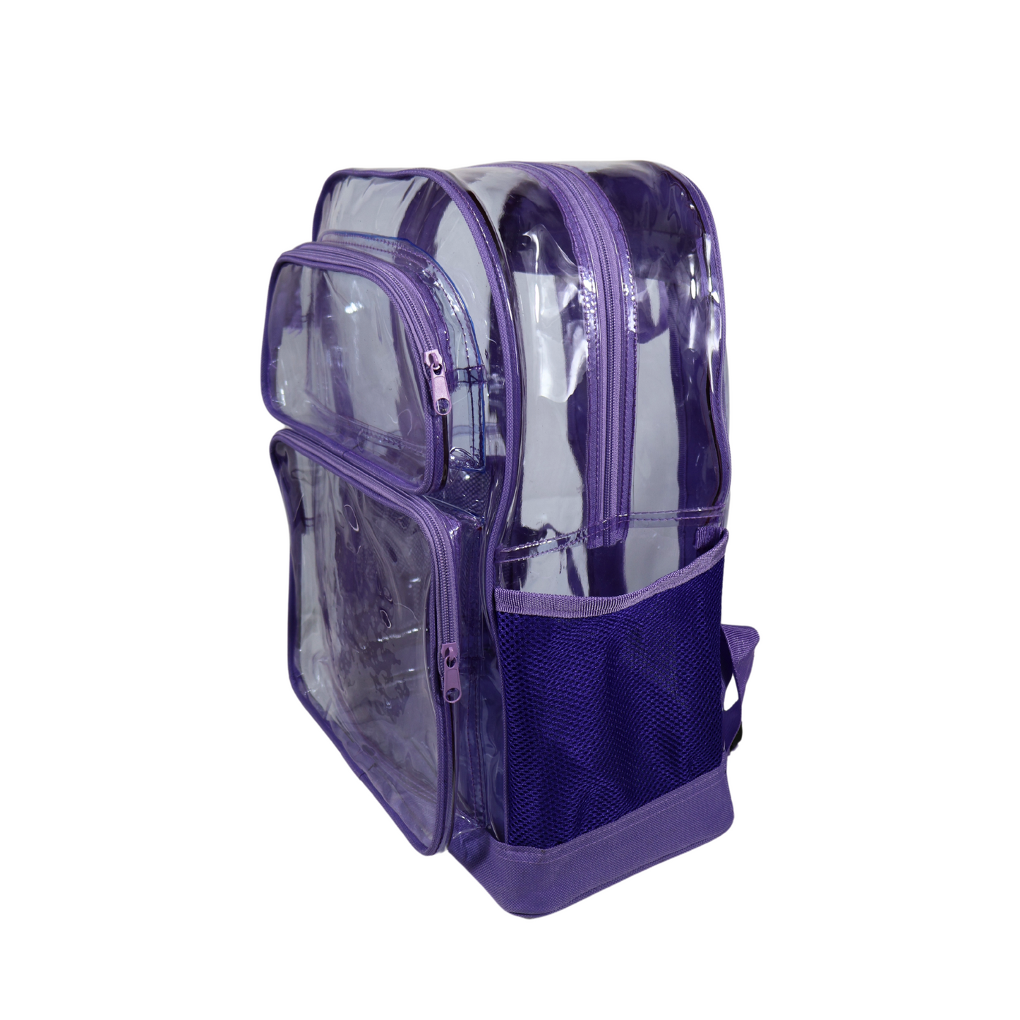 Mochila Transparente Reforzada - Lila