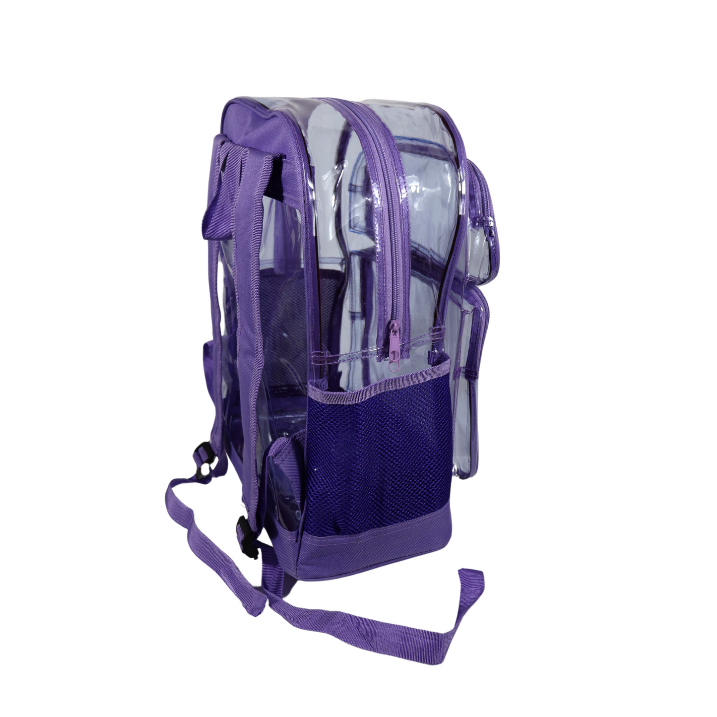 Mochila Transparente Reforzada - Lila
