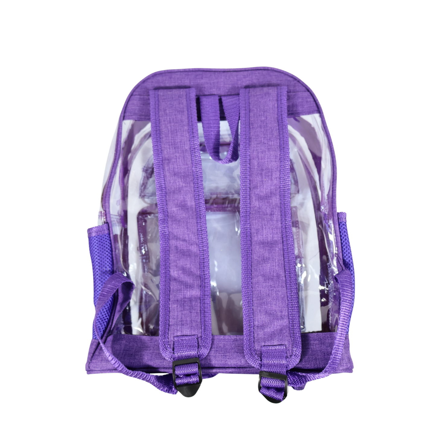 Mochila Transparente Lino Reforzada - Lila