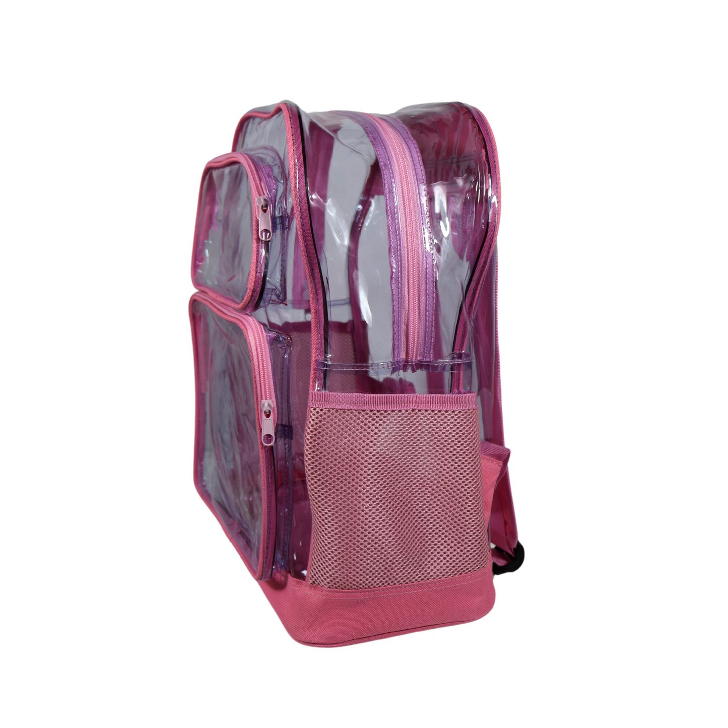 Mochila Transparente Reforzada - Rosa