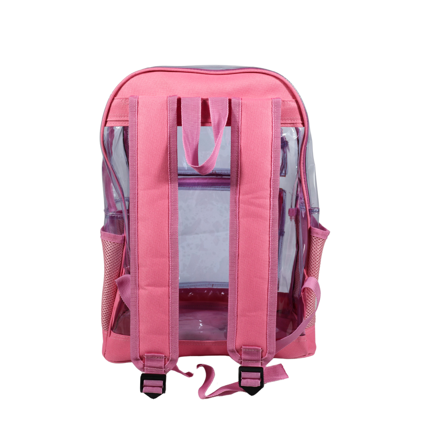 Mochila Transparente Jumbo Reforzada - Rosa