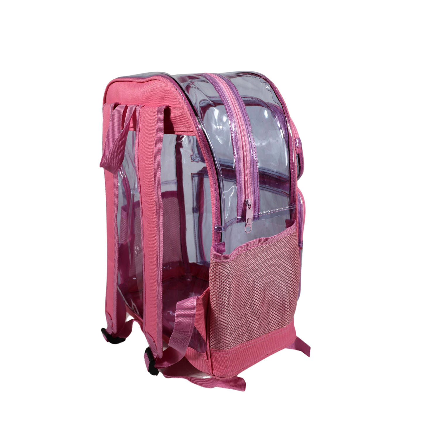 Mochila Transparente Reforzada - Rosa
