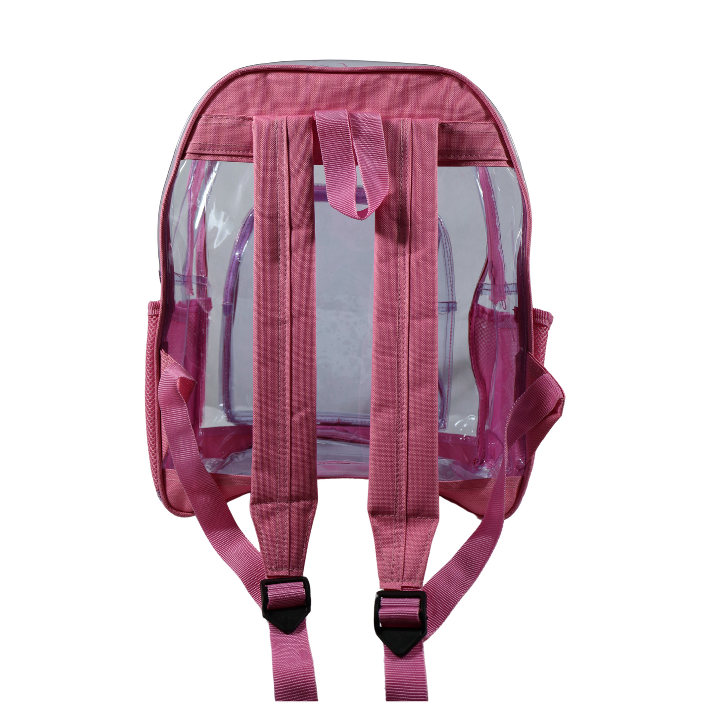 Mochila Transparente Modelo Mediano - Rosa