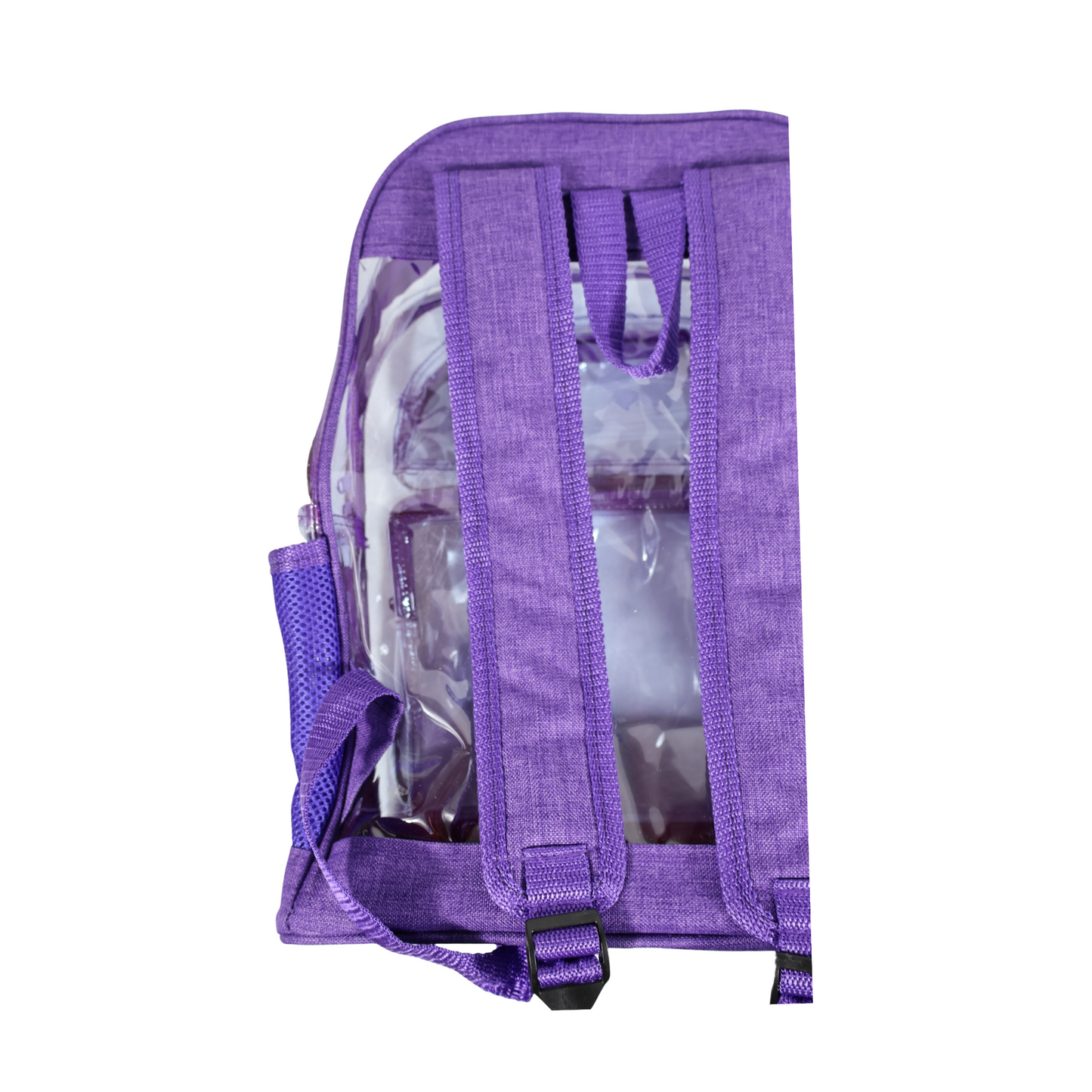 Mochila Transparente Lino Reforzada - Lila