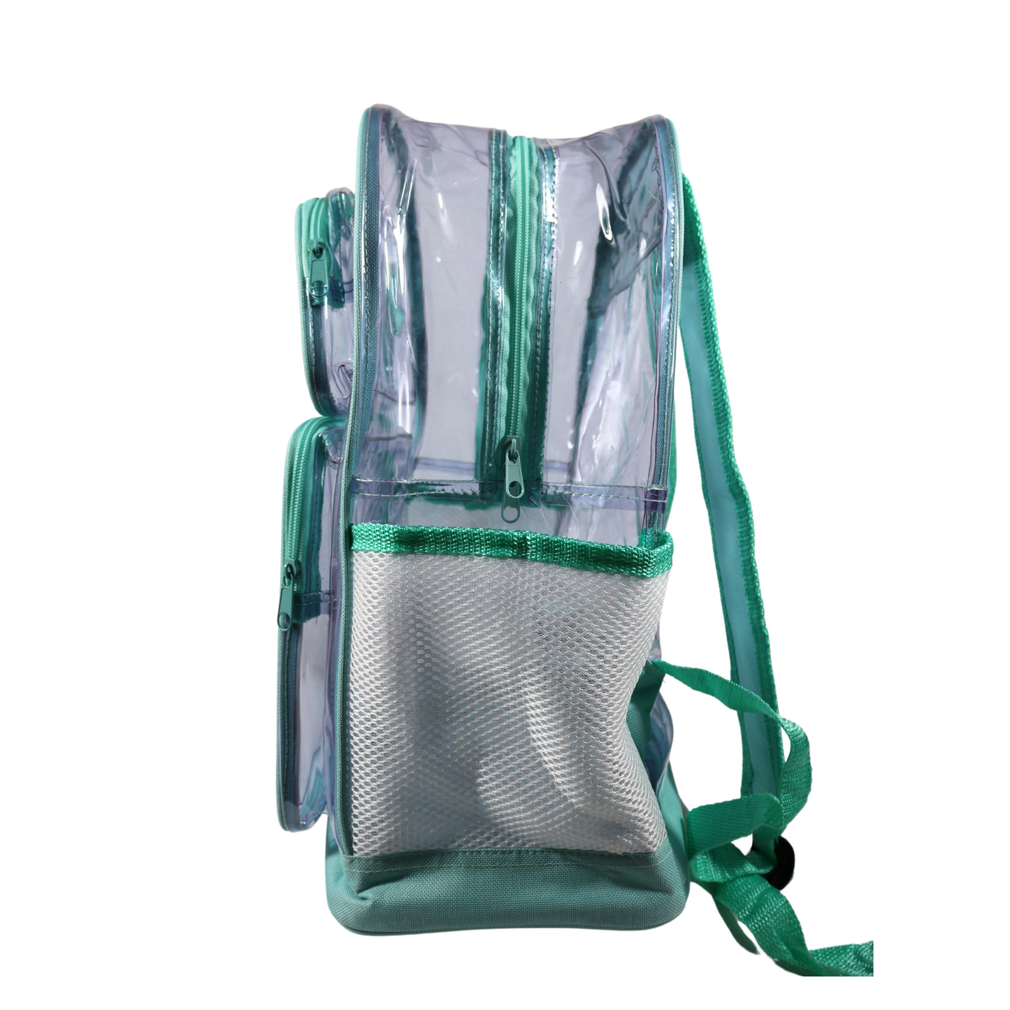 Mochila Transparente Jumbo Reforzada - Menta