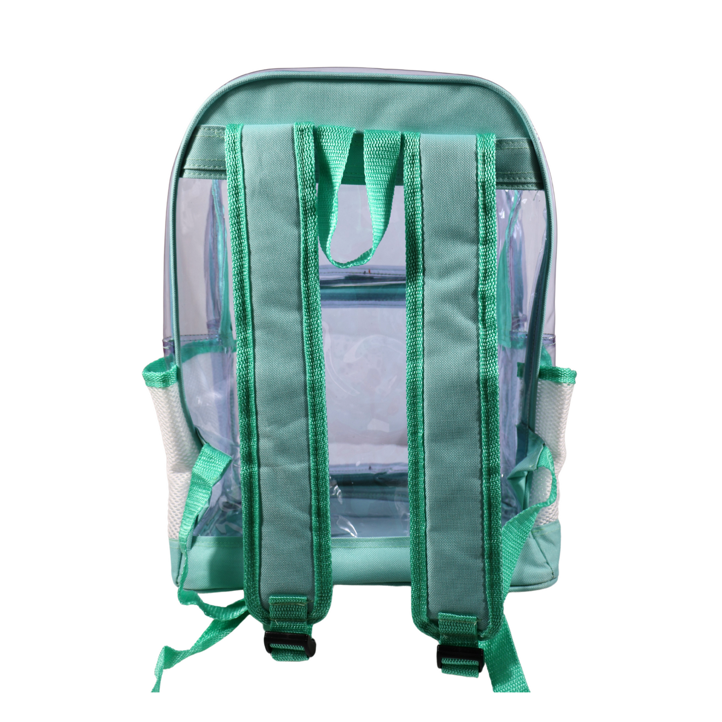 Mochila Transparente Jumbo Reforzada - Menta