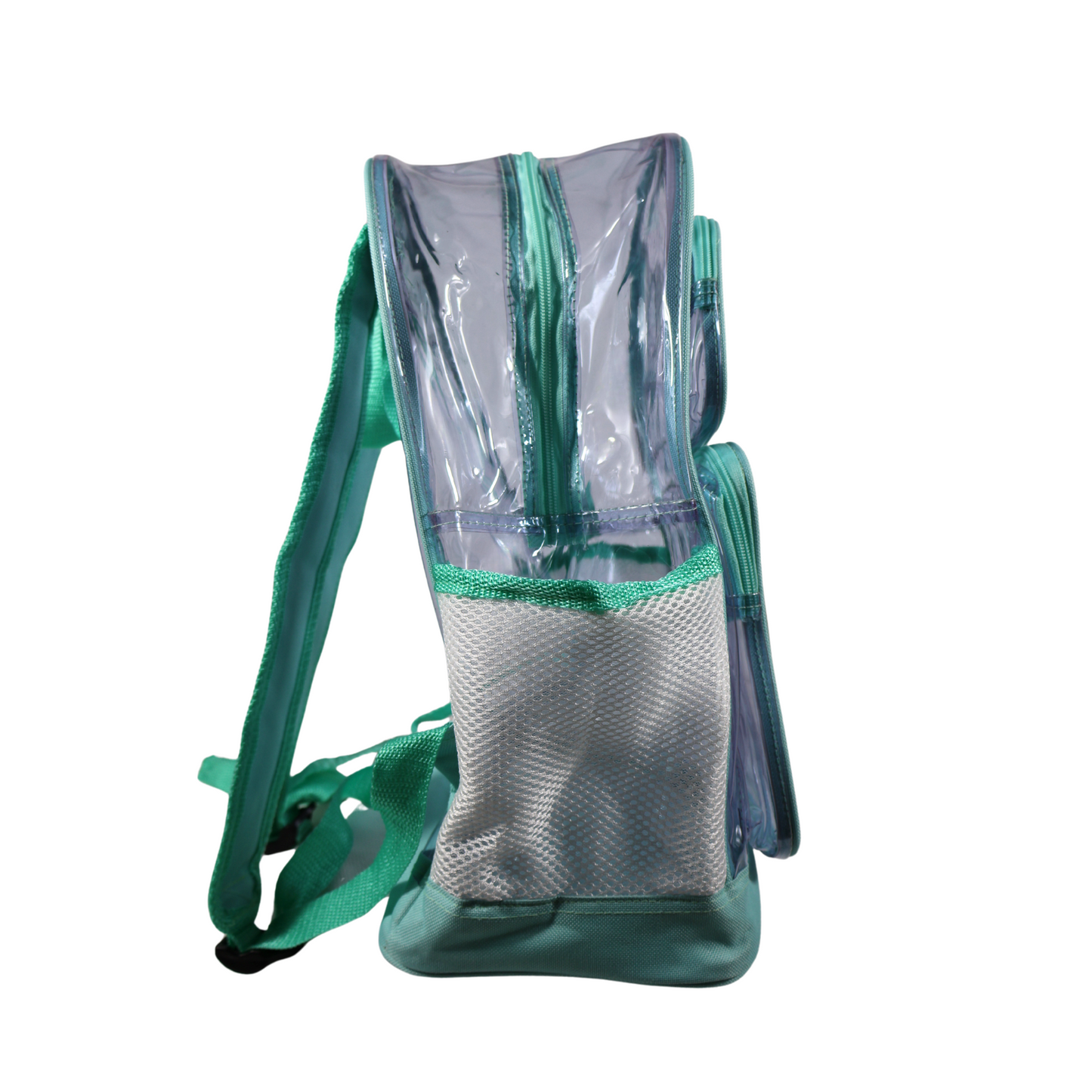 Mochila Transparente Jumbo Reforzada - Menta