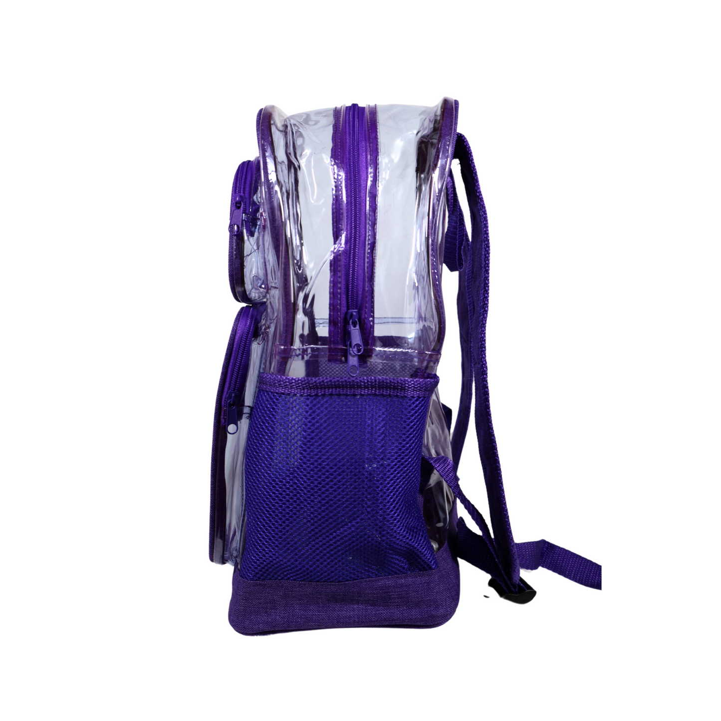 Mochila Transparente Lino Reforzada - Lila