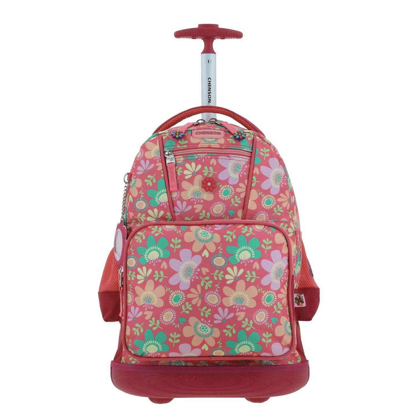 Mochila con Ruedas - Happy Girl - Flores - Chenson