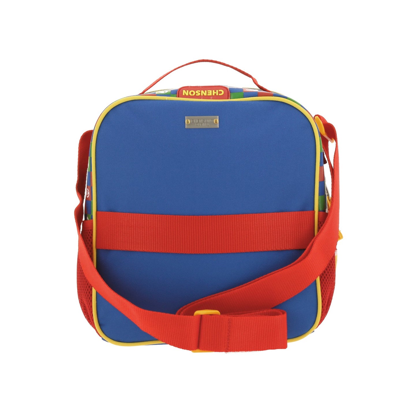Lonchera Escolar Super Mario - Mario y Luigi - Chenson - Azul y Roja