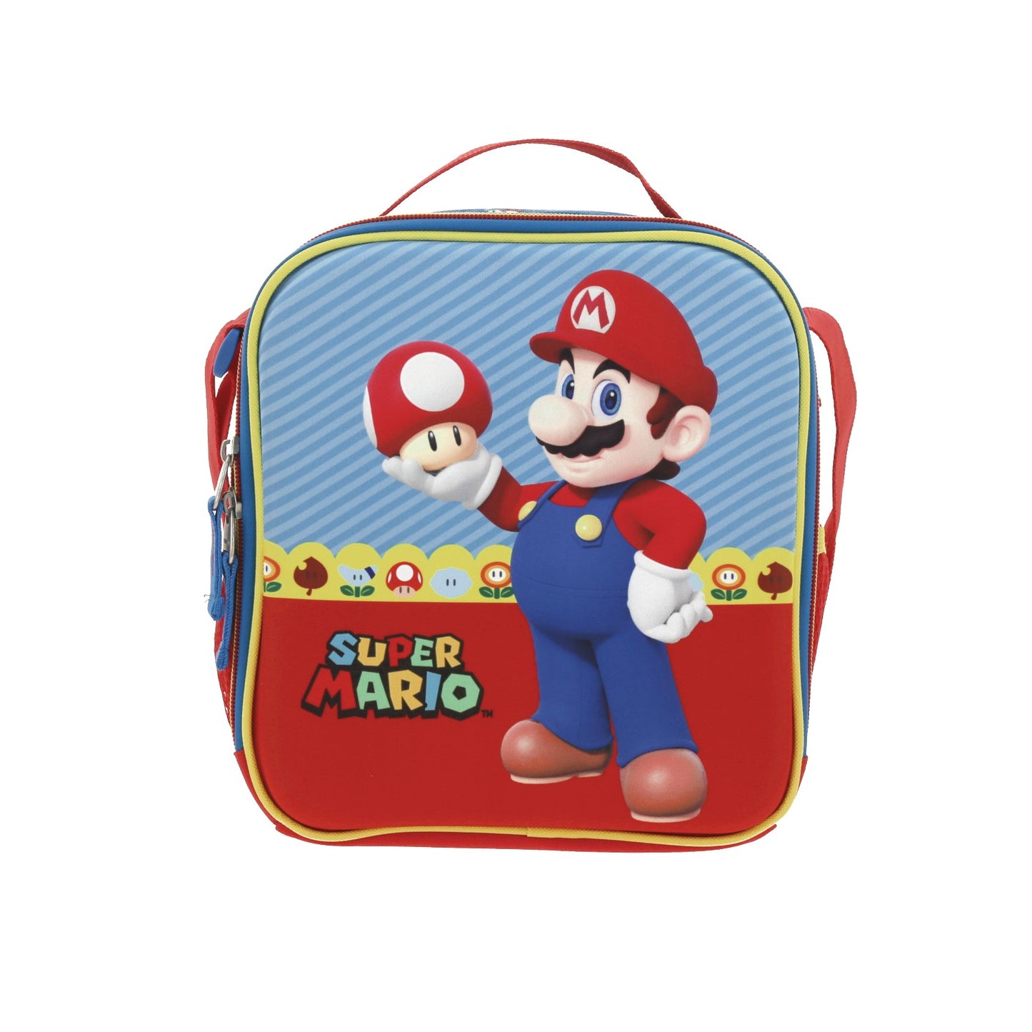 Lonchera Escolar Super Mario - Mario & Toad - Chenson