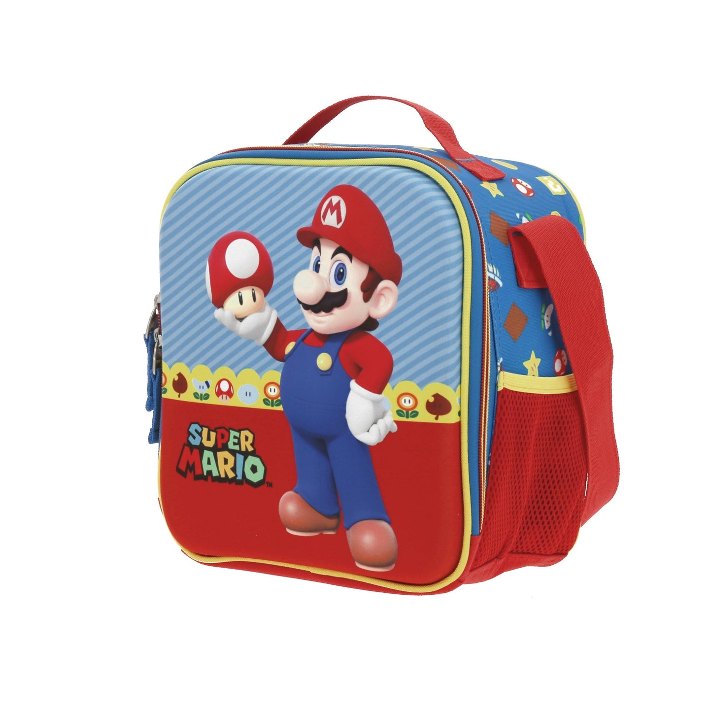 Lonchera Escolar Super Mario - Mario & Toad - Chenson