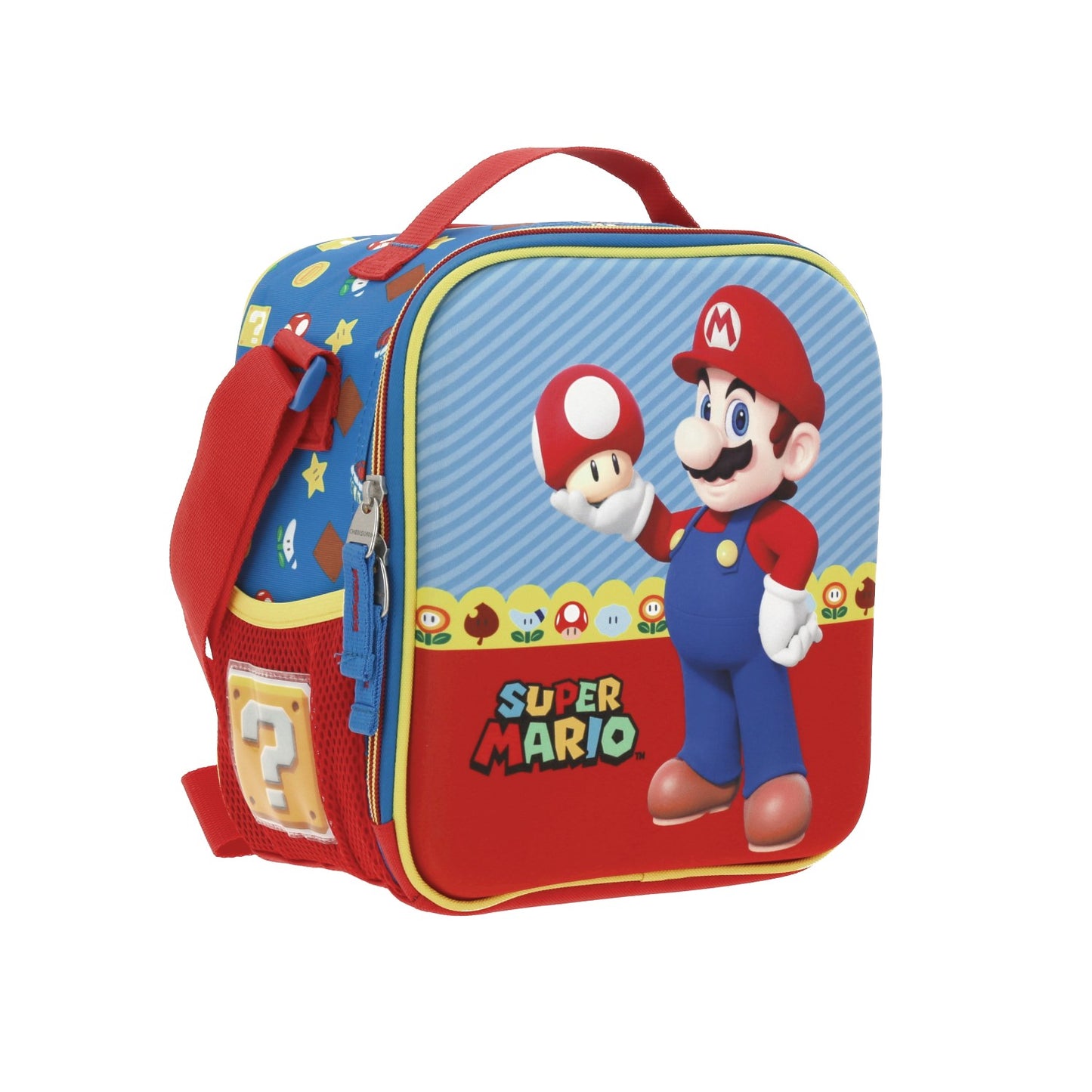 Lonchera Escolar Super Mario - Mario & Toad - Chenson
