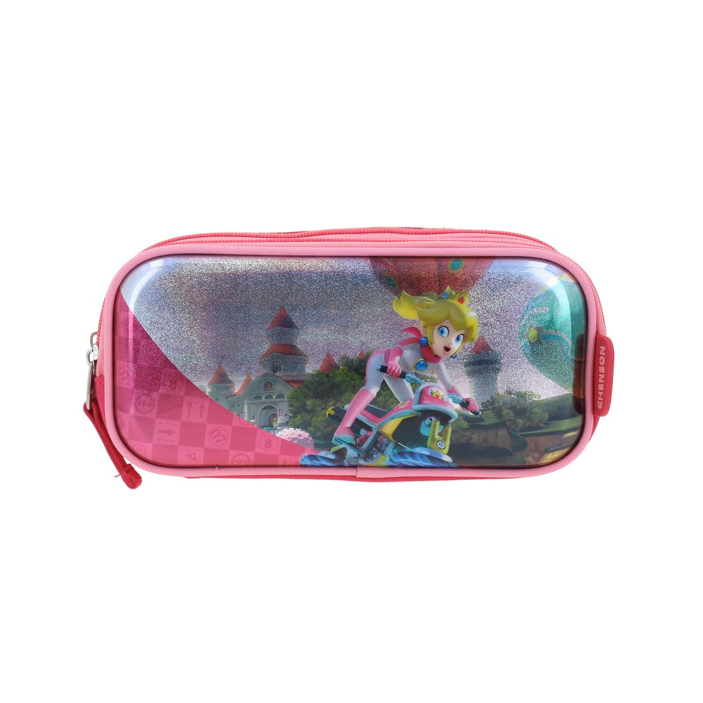 Lapicera Escolar Princesa Peach en Moto - Chenson - Rosa