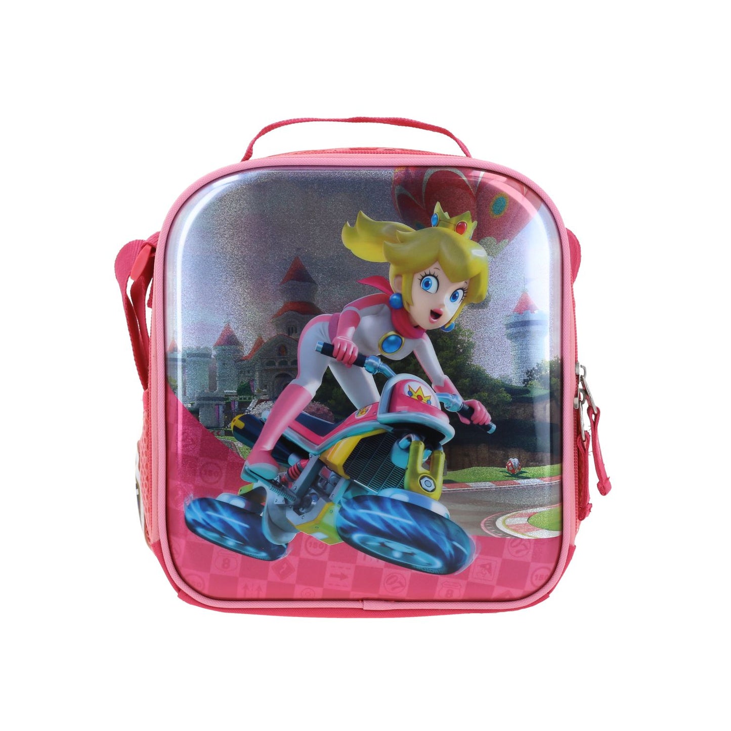 Lonchera Escolar Princesa Peach en Moto - Chenson - Rosa