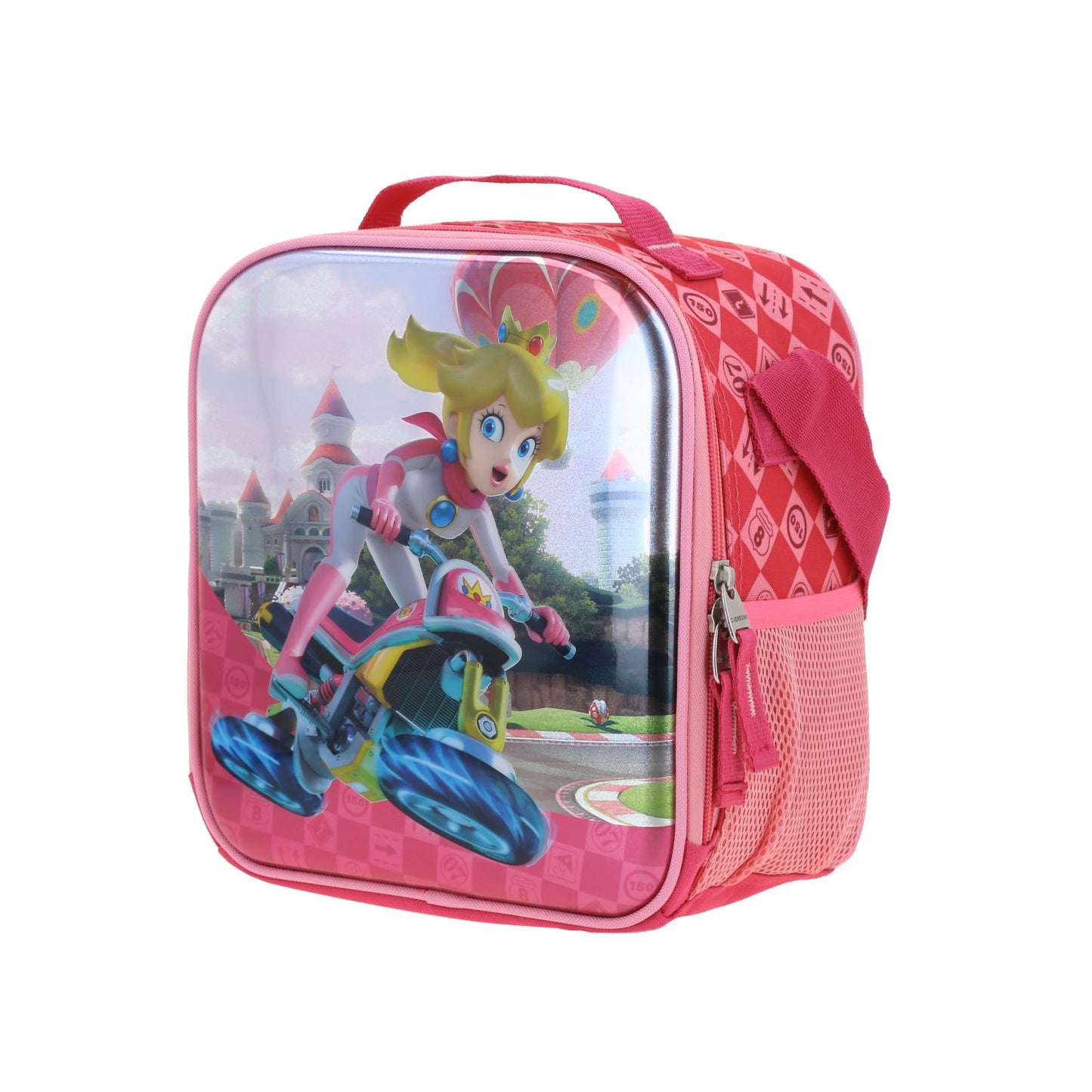Lonchera Escolar Princesa Peach en Moto - Chenson - Rosa