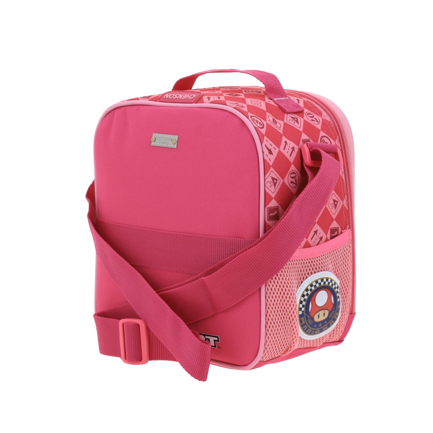 Lonchera Escolar Princesa Peach en Moto - Chenson - Rosa