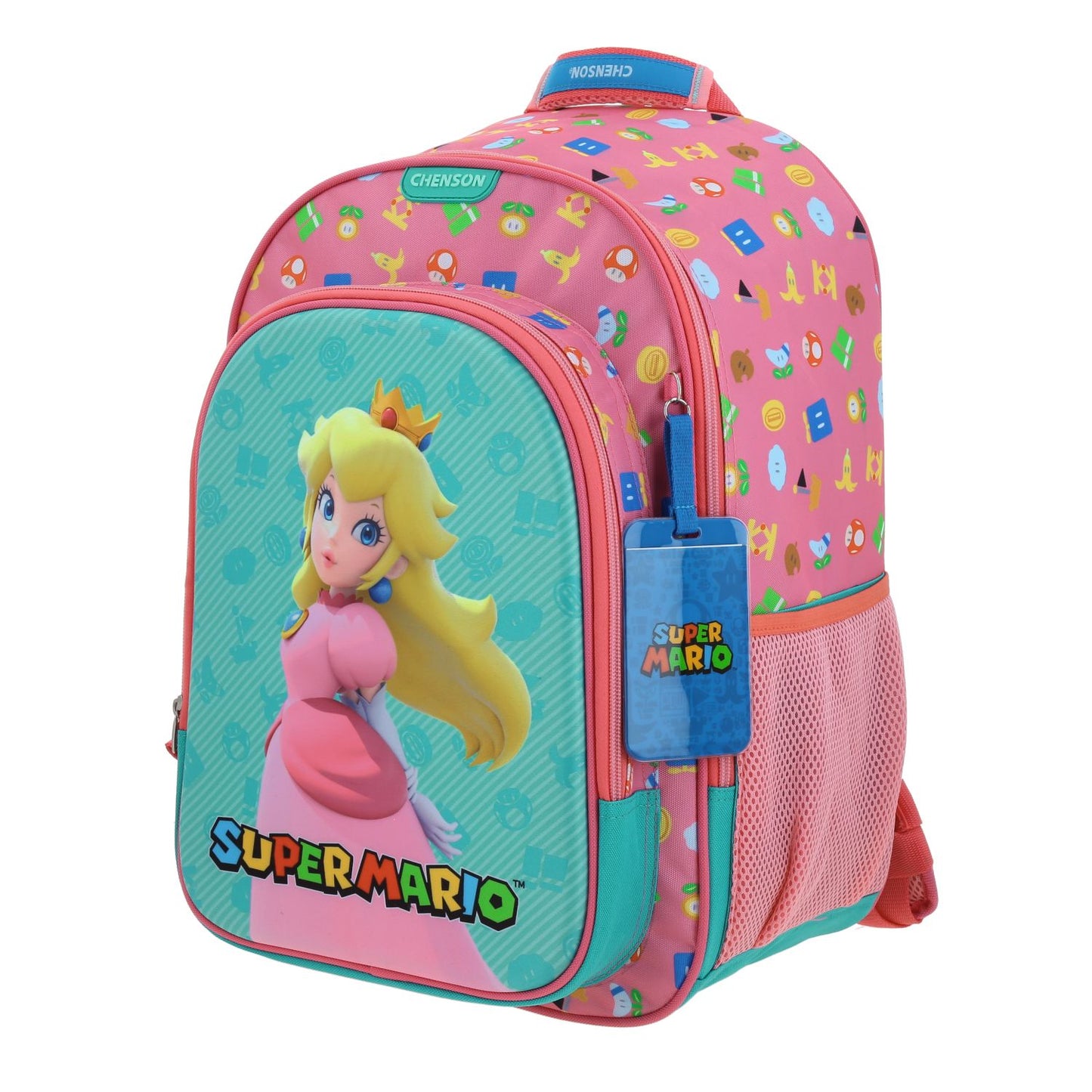 Mochila Escolar Princesa Peach - Chenson - Rosa