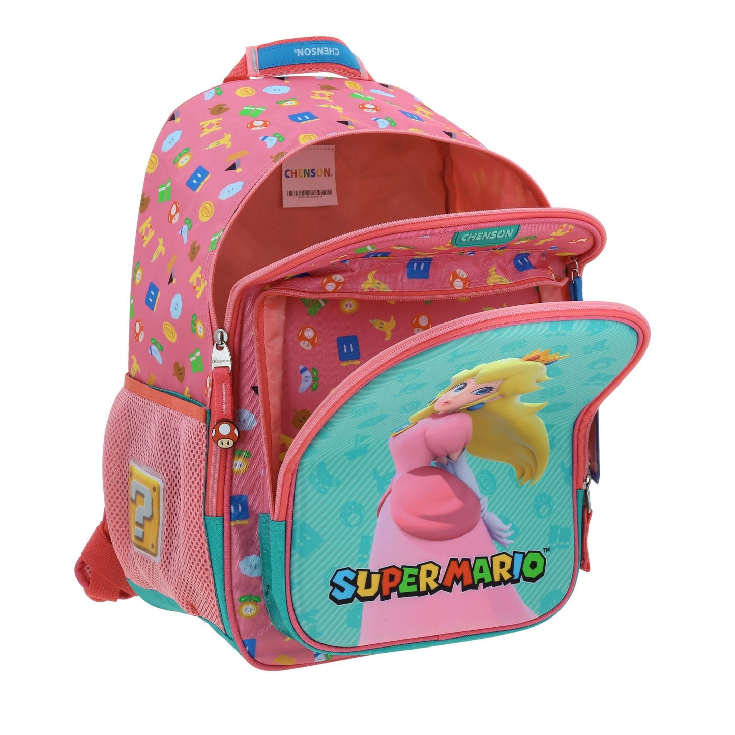 Mochila Escolar Princesa Peach - Chenson - Rosa