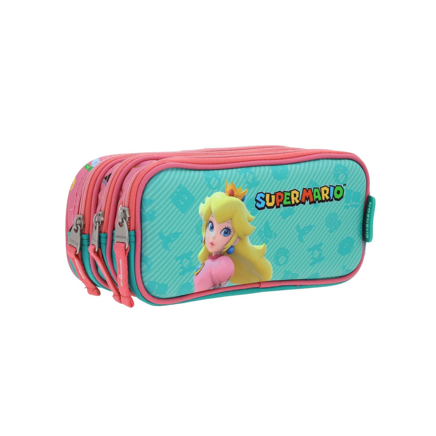 Lapicera Escolar Princesa Peach - Chenson - Rosa