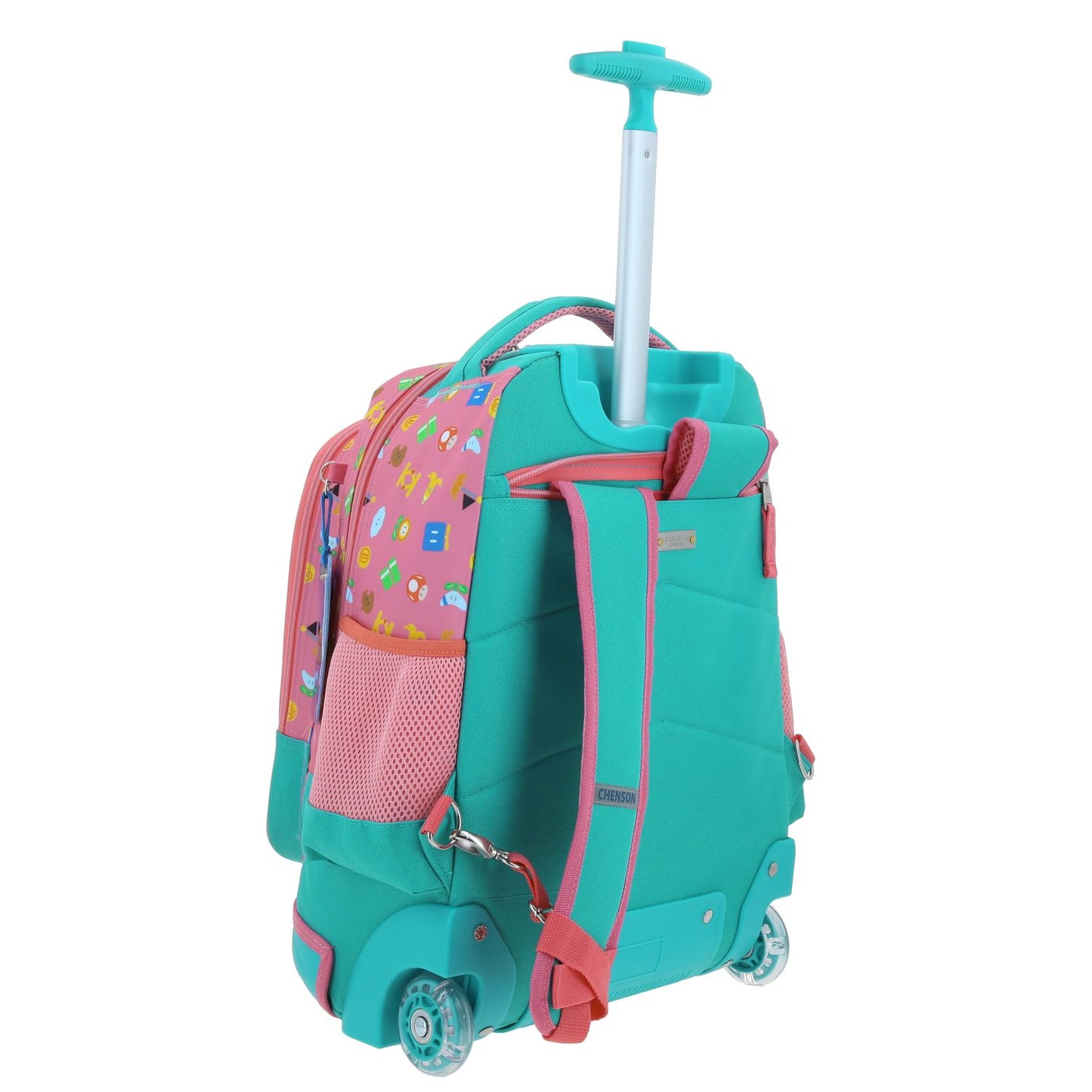 Mochila con Ruedas Princesa Peach - Chenson - Rosa