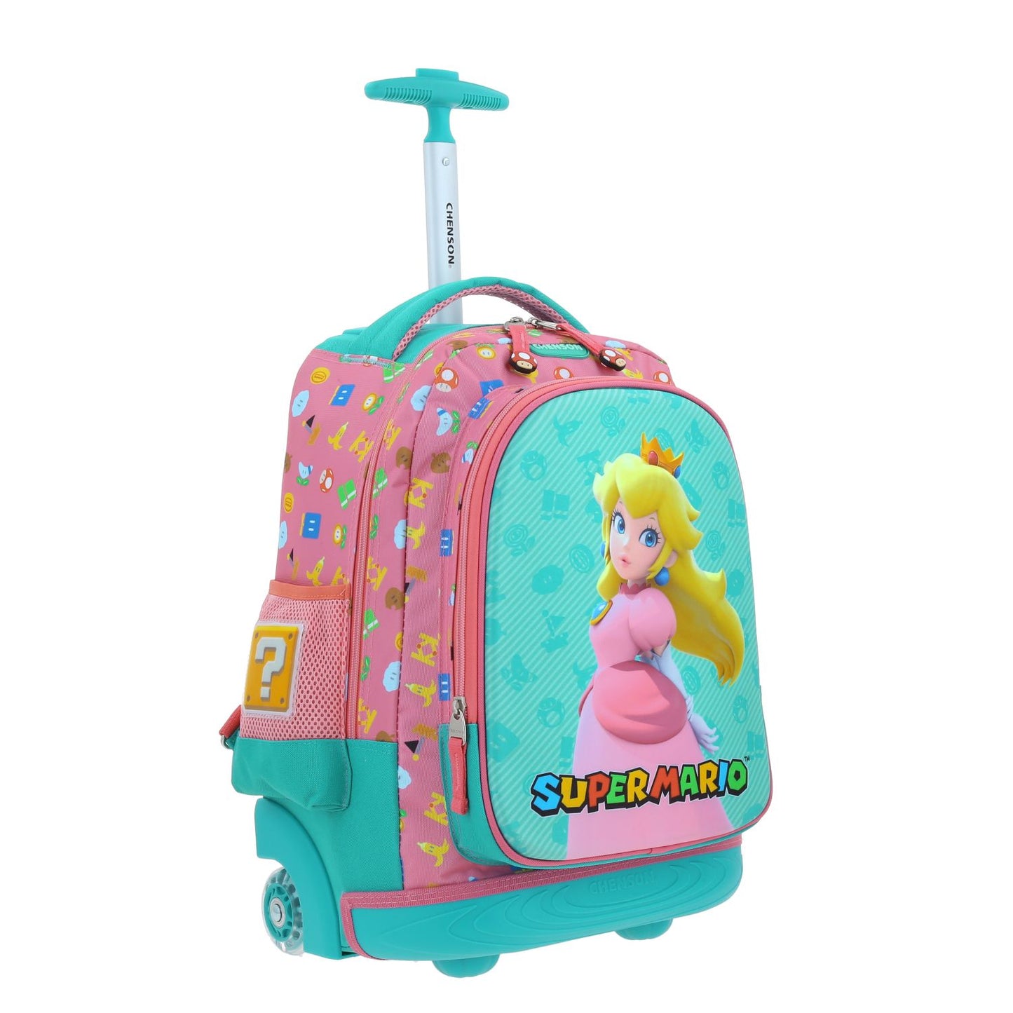 Mochila con Ruedas Princesa Peach - Chenson - Rosa