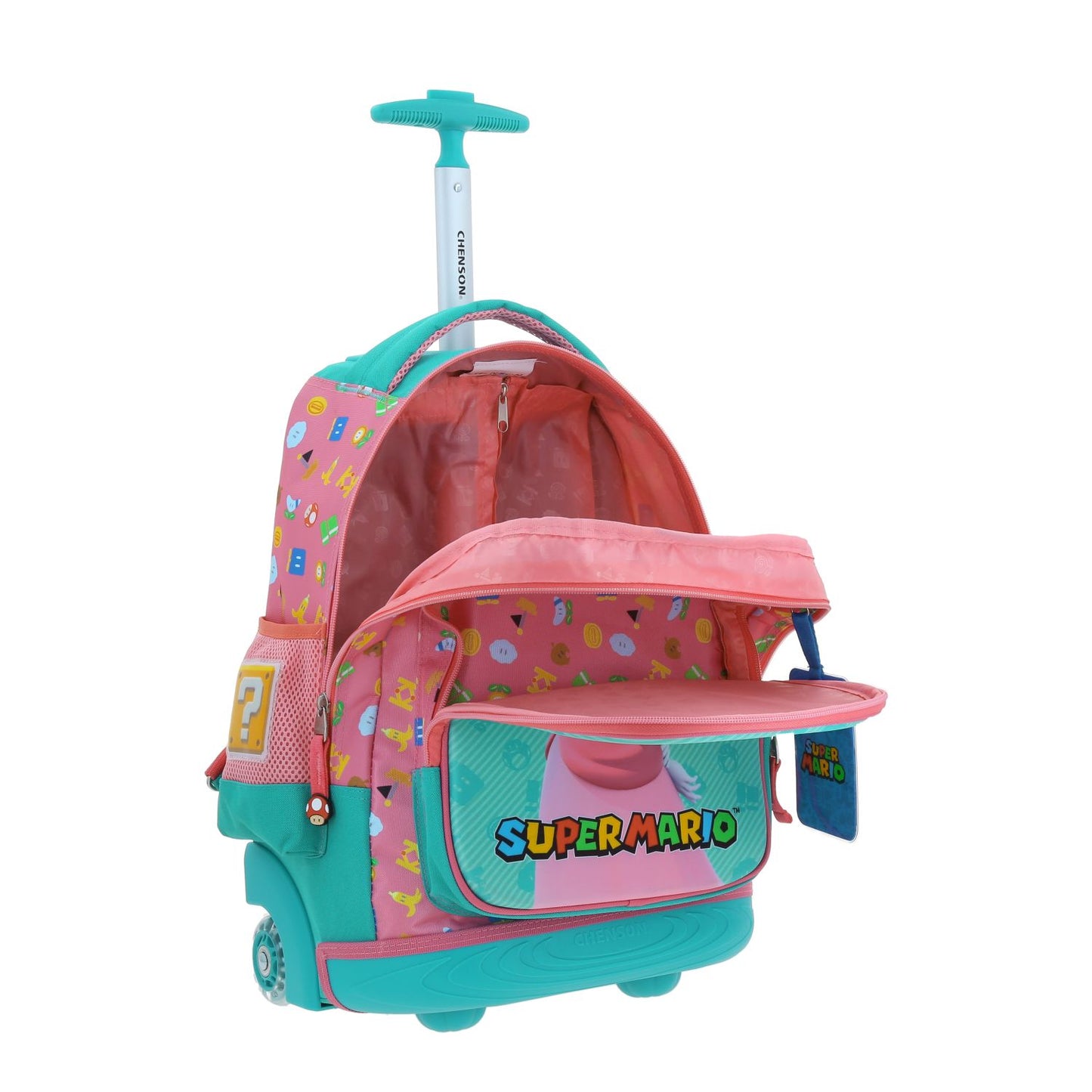Mochila con Ruedas Princesa Peach - Chenson - Rosa