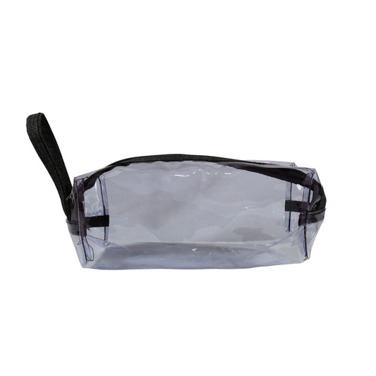 Lapicera Transparente Reforzada – Gris