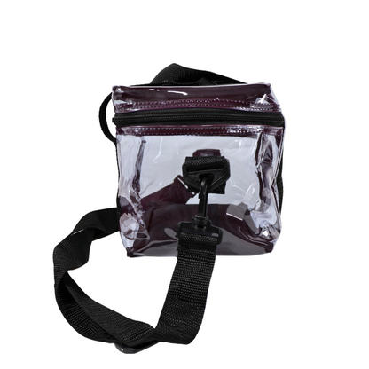 Lonchera Transparente Reforzada – Negro
