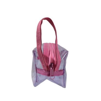 Lapicera Transparente Reforzada – Rosa