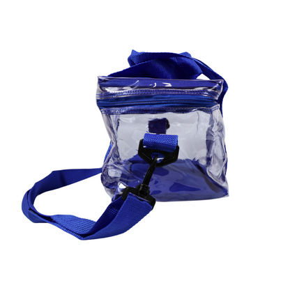 Lonchera Transparente Reforzada – Azul Marino