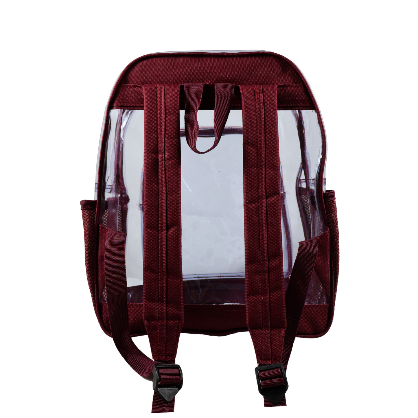 Mochila Transparente Modelo Mediano - Vino