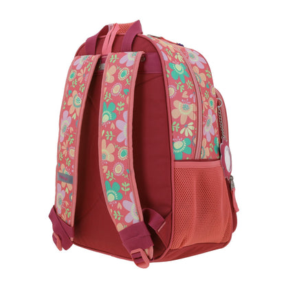 Mochila - Happy Girl - Flores - Chenson