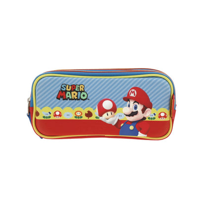 Lapicera Escolar Super Mario - Mario & Toad - Chenson