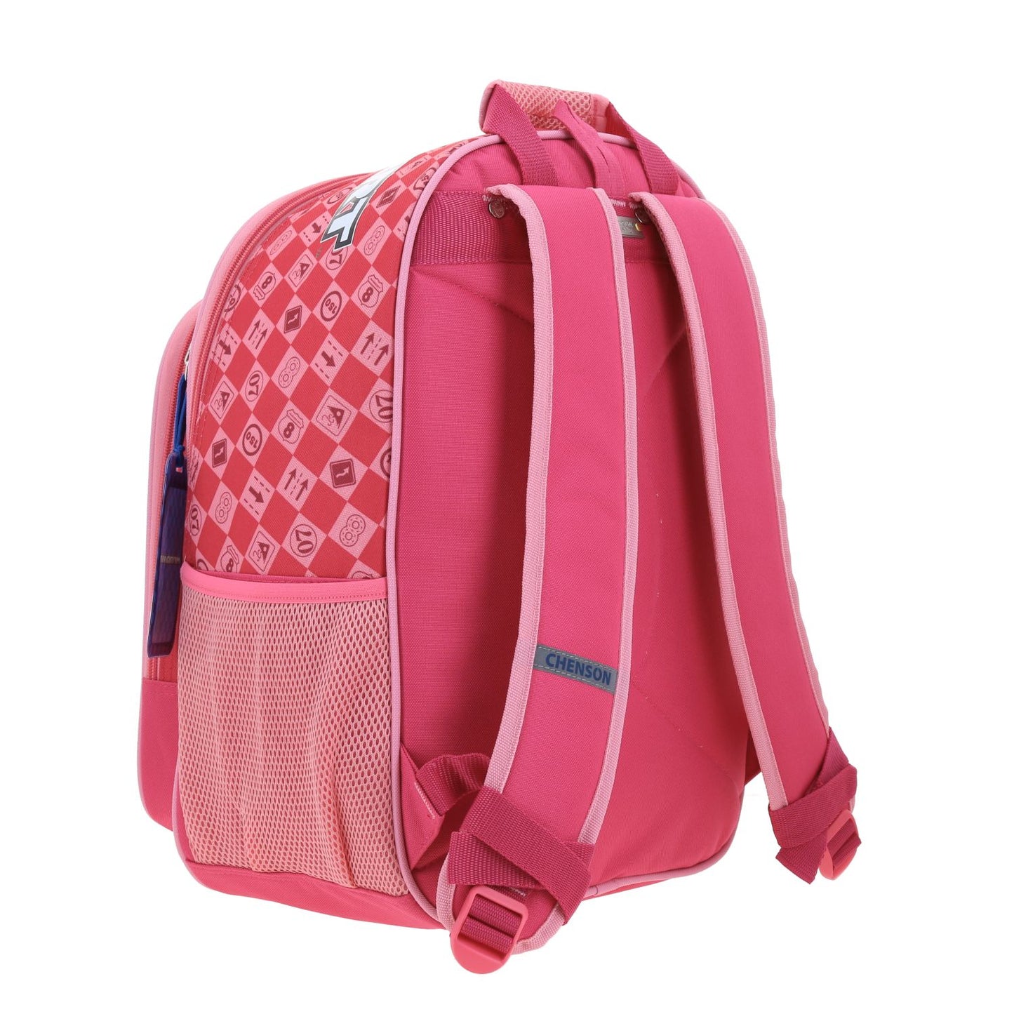 Mochila Escolar Princesa Peach en Moto - Chenson - Rosa