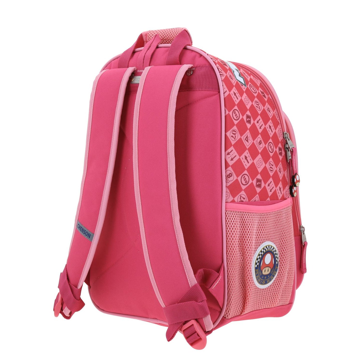 Mochila Escolar Princesa Peach en Moto - Chenson - Rosa