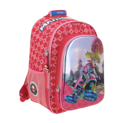 Mochila Escolar Princesa Peach en Moto - Chenson - Rosa